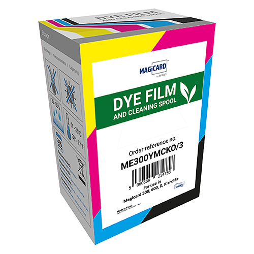 Magicard ME300YMCKO/3 YMCKO彩色色带 适用E+、300